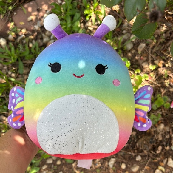 Squishmallows Multicolor Plush with Butterfly Wings - Picture 13 of 16